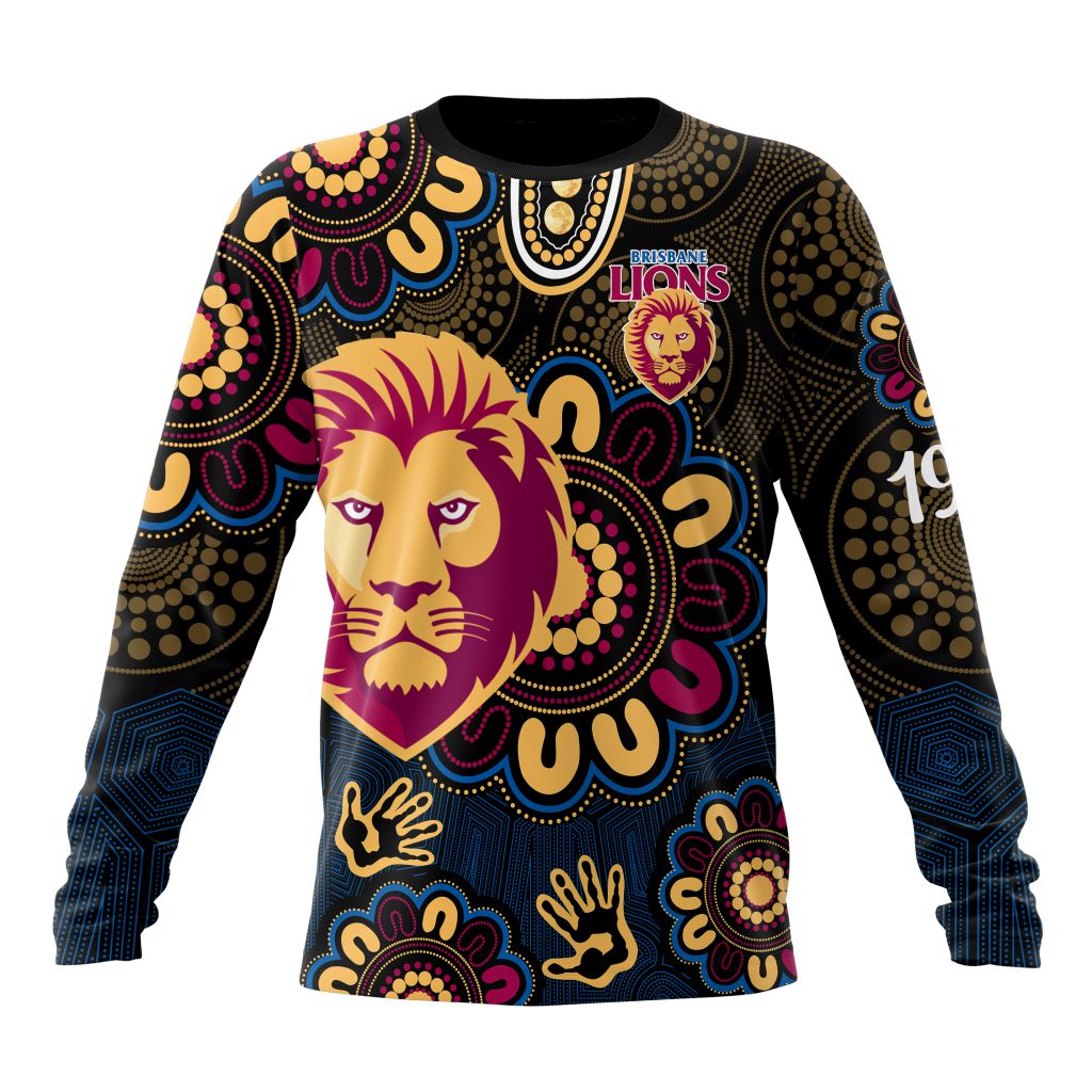 AFL Brisbane Lions Special Indigenous Design ST2406 AFL Brisbane Lions Special Indigenous Design ST2406