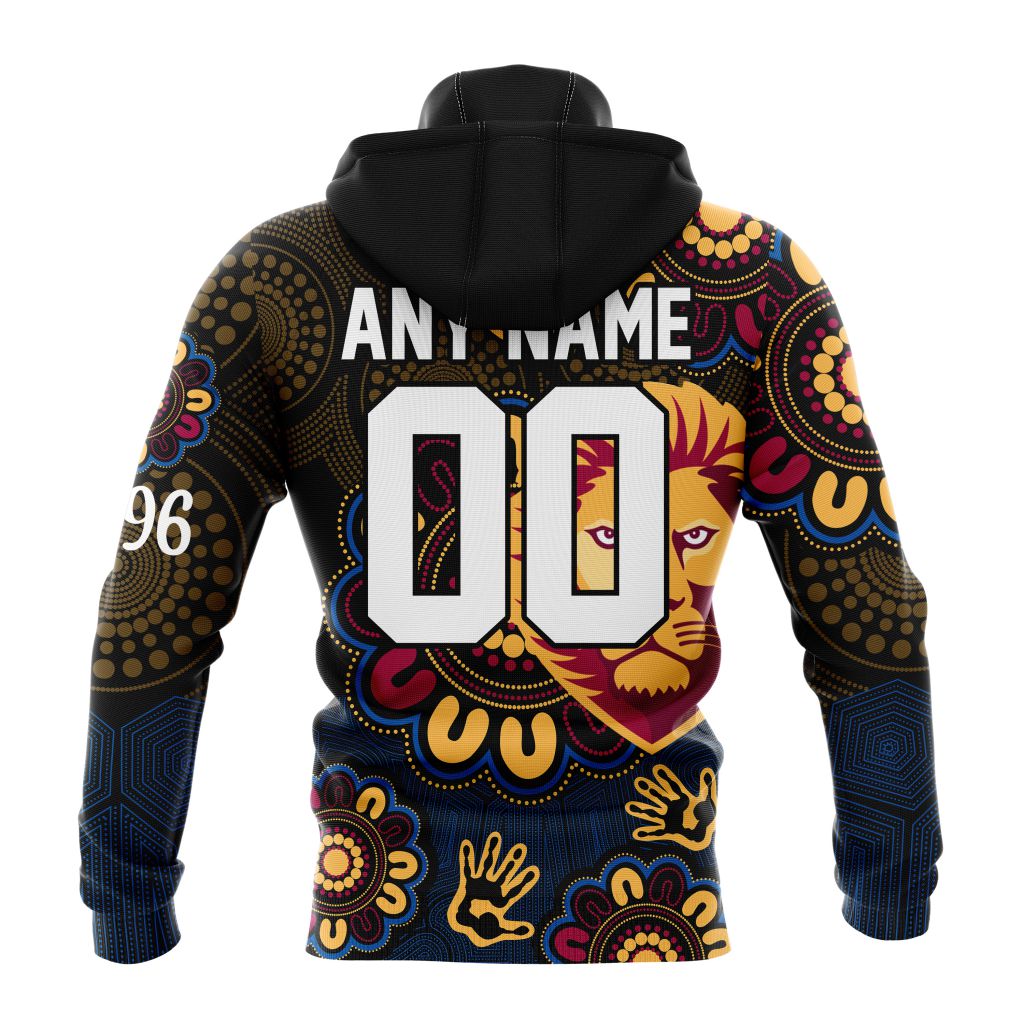 AFL Brisbane Lions Special Indigenous Design ST2406 AFL Brisbane Lions Special Indigenous Design ST2406