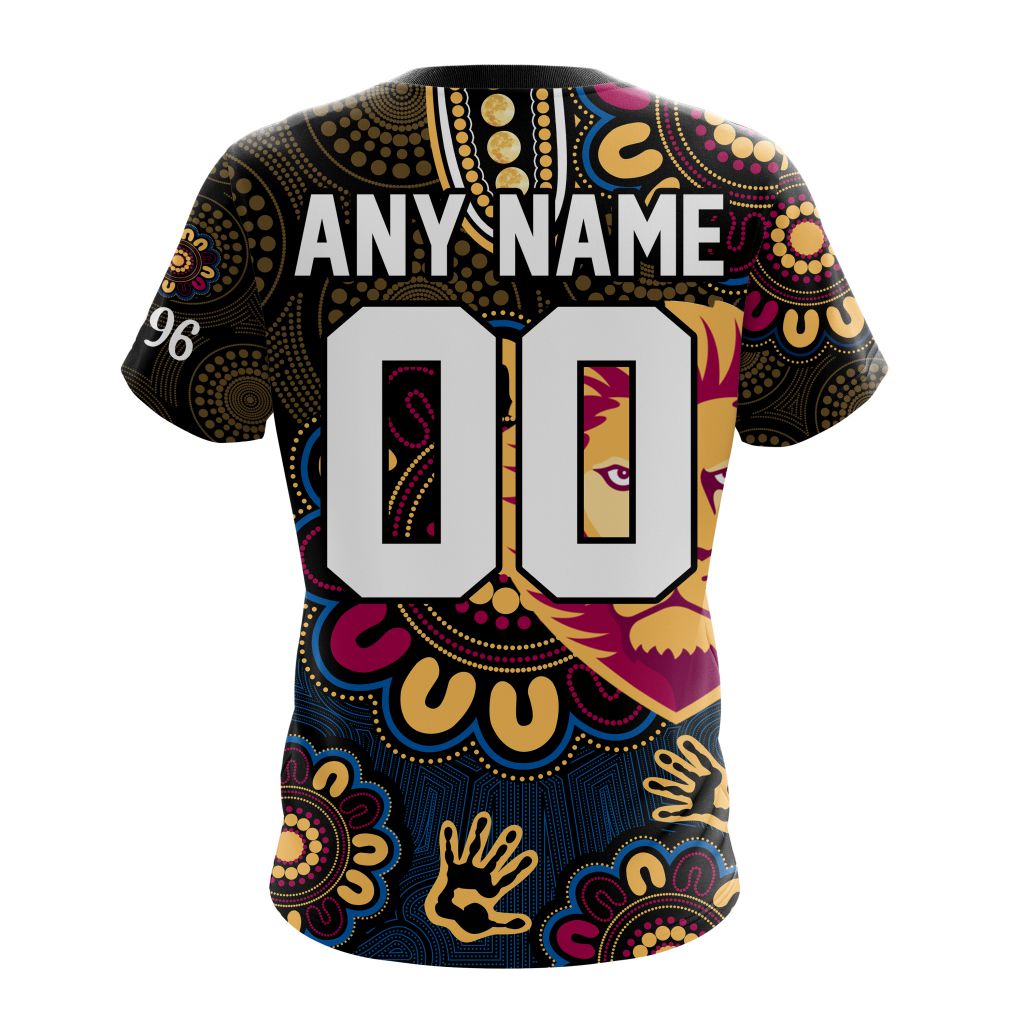 AFL Brisbane Lions Special Indigenous Design ST2406 AFL Brisbane Lions Special Indigenous Design ST2406
