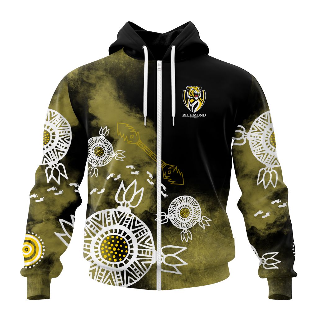 AFL Richmond Tigers Special Indigenous Training Design Kits AFL Richmond Tigers Special Indigenous Training Design Kits