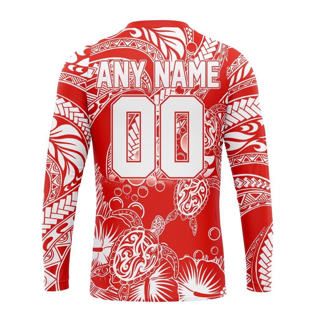 AFL Sydney Swans Special Polynesian Design ST2401 AFL Sydney Swans Special Polynesian Design ST2401