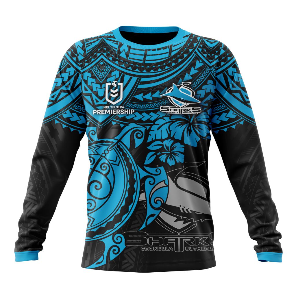 NRL Cronulla-Sutherland Sharks Polynesian Concept Kits ST2202 NRL Cronulla-Sutherland Sharks Polynesian Concept Kits ST2202