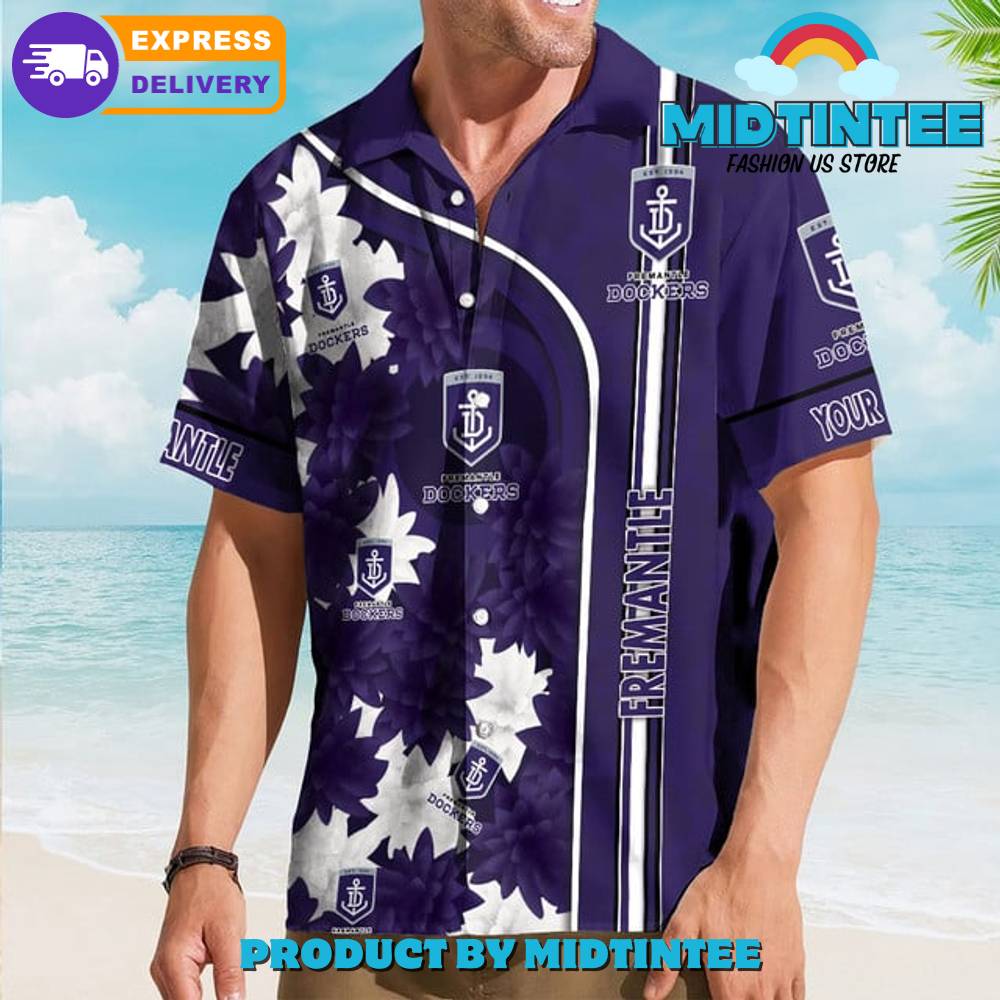 Fremantle Dockers AFL Personalized Hawaiian Shirt Fremantle Dockers AFL Personalized Hawaiian Shirt