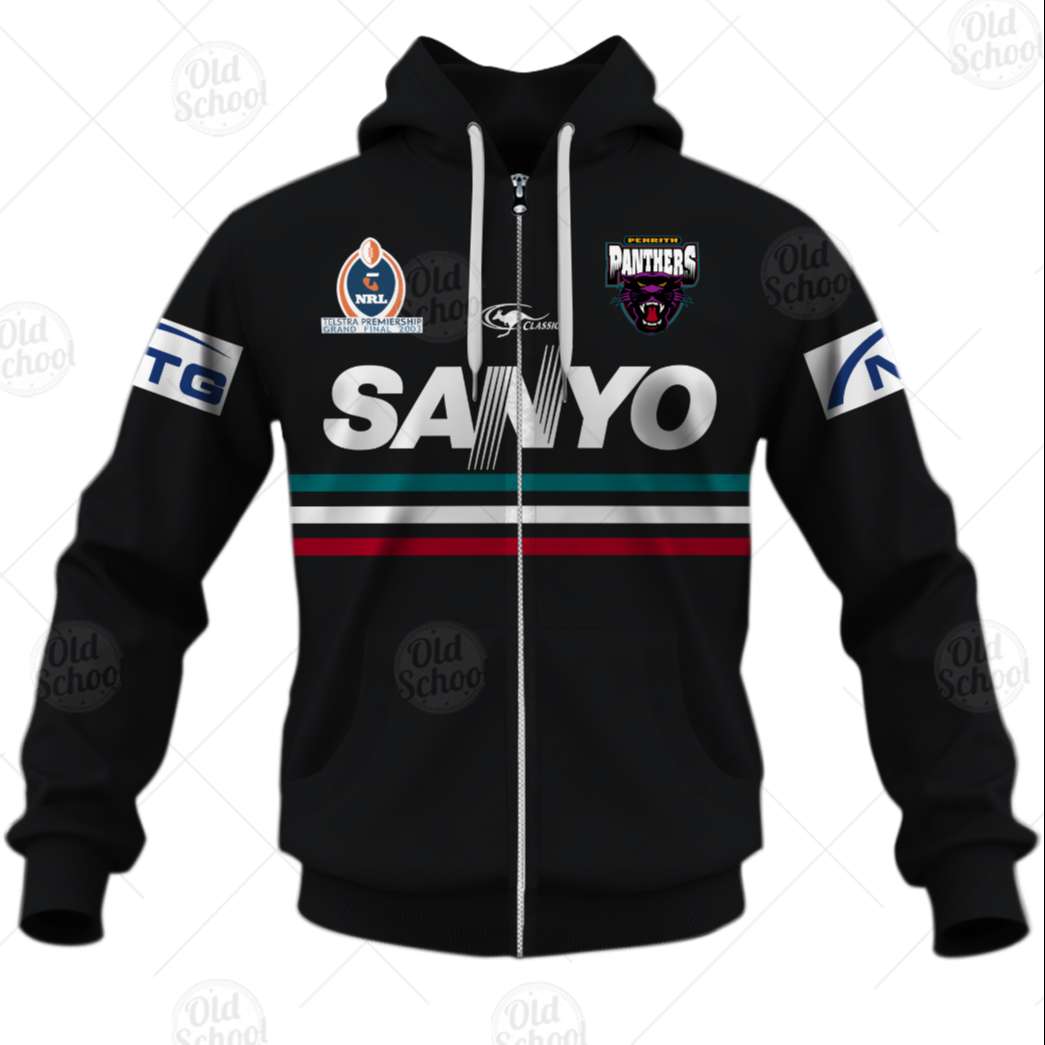 Personalise NRL Grand Final 2003 Vintage Penrith Panthers Retro Jersey | Soulcals