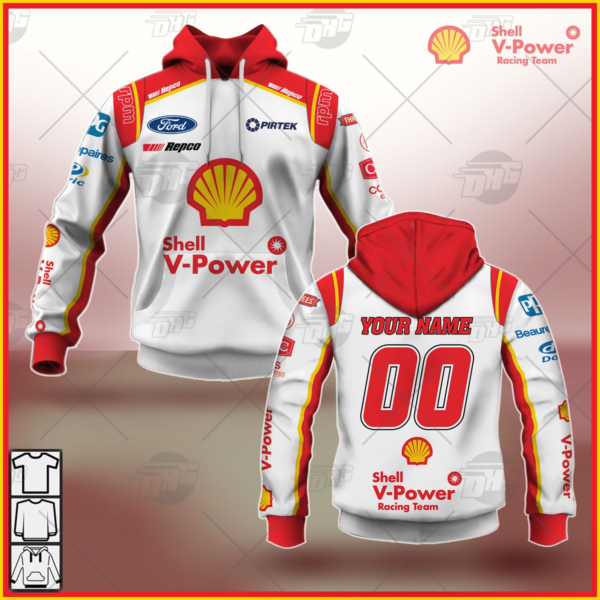 Personalise V8 Supercars Dick Johnson Racing Hoodie – OldSchoolThings – Personalize Your Own New & Retro Sports Jerseys, Hoodies, T Shirts Personalise V8 Supercars Dick Johnson Racing Hoodie – OldSchoolThings – Personalize Your Own New & Retro Sports Jerseys, Hoodies, T Shirts