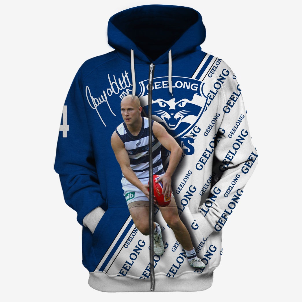 MEW-T16AFLGFC004 Geelong Football Club, Gary Ablett Jnr #4 Limited Edition 3D All Over Printed Shirts For Men & Women MEW-T16AFLGFC004 Geelong Football Club, Gary Ablett Jnr #4 Limited Edition 3D All Over Printed Shirts For Men & Women