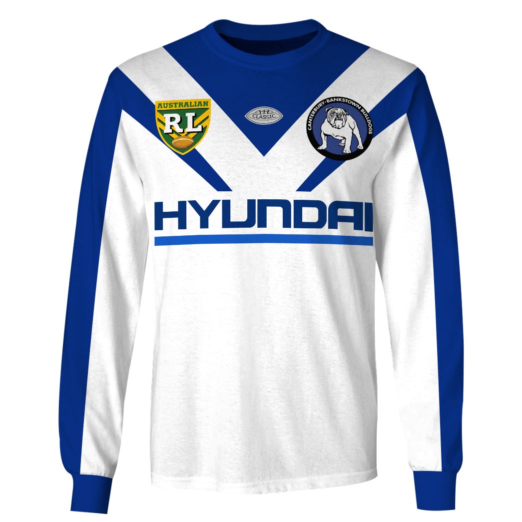 Canterbury Bankstown Bulldogs 1995 ARL/NRL Retro Heritage Jersey -Soulcals – Personalize Your Own New & Retro Sports Jerseys, Hoodies, T Shirts