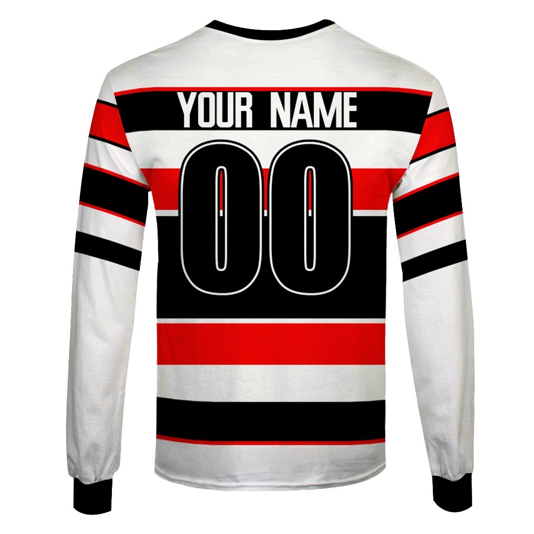 Personalized Gold Coast Seagulls 90s Away Jersey Vintage NSWRL / NRL -Soulcals – Personalize Your Own New & Retro Sports Jerseys, Hoodies, T Shirts