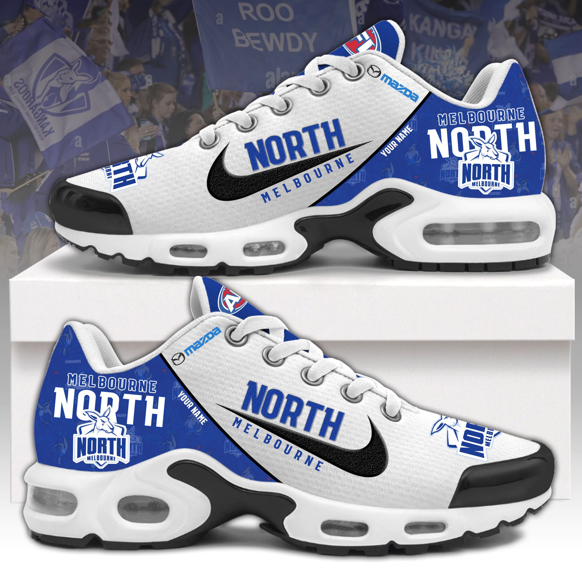 North Melbourne 2024 Personalized TN Shoes Limited Edition PT59581 North Melbourne 2024 Personalized TN Shoes Limited Edition PT59581