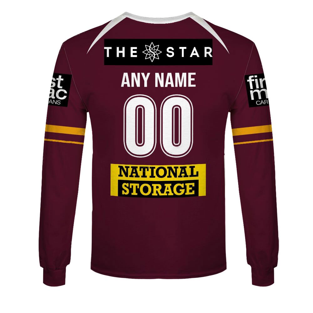 Personalised Brisbane Broncos Home Jerseys NRL 2025 Hoodies T-shirts – Soulcals.com Personalised Brisbane Broncos Home Jerseys NRL 2025 Hoodies T-shirts – Soulcals.com