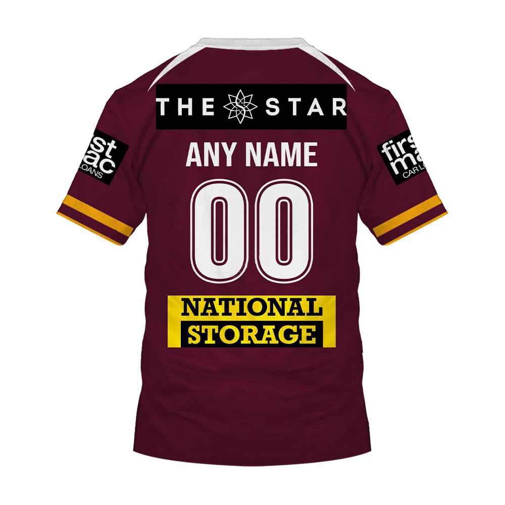 Personalised Brisbane Broncos Home Jerseys NRL 2025 Hoodies T-shirts – Soulcals.com Personalised Brisbane Broncos Home Jerseys NRL 2025 Hoodies T-shirts – Soulcals.com