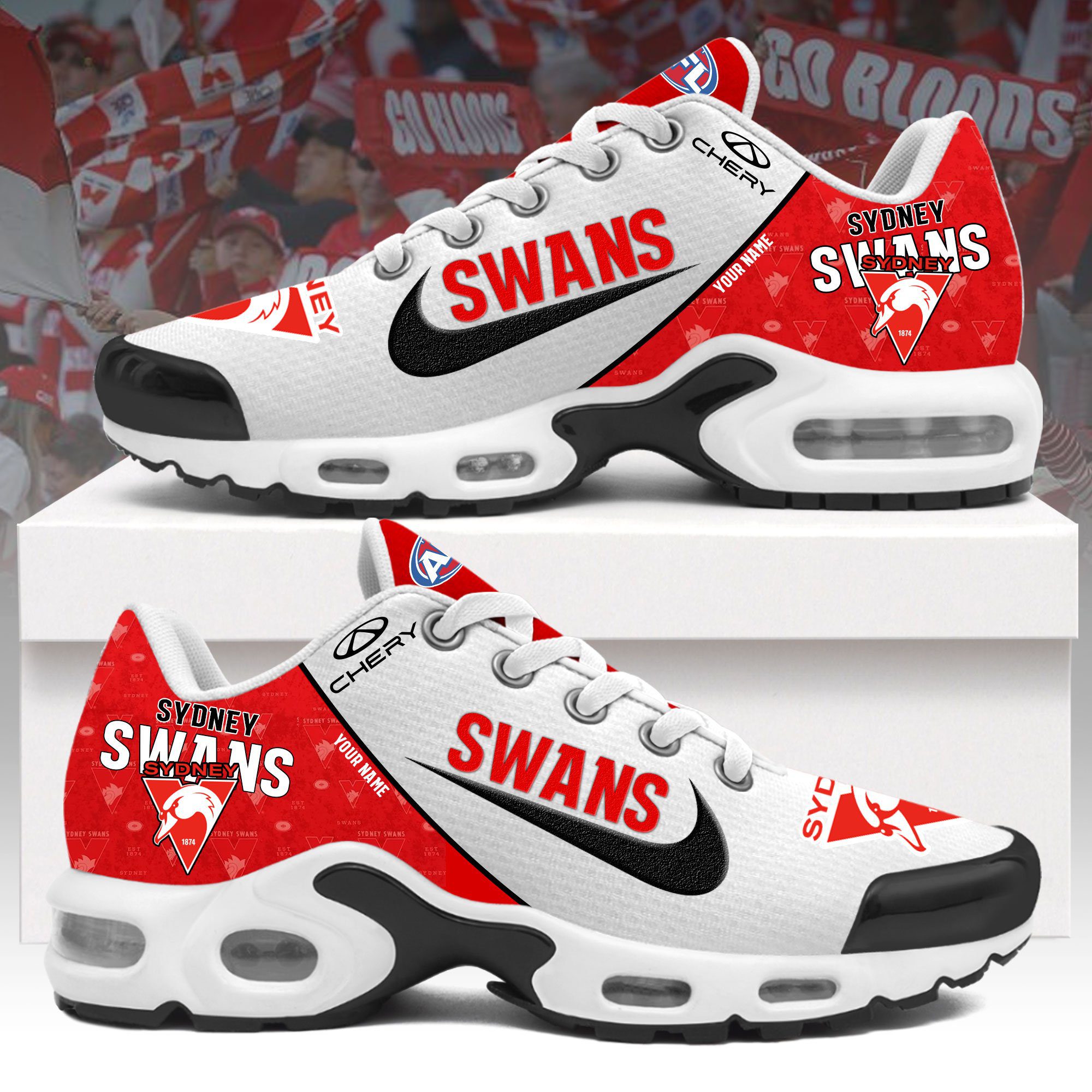 Sydney Swans 2024 Personalized TN Shoes Limited Edition PT59587 Sydney Swans 2024 Personalized TN Shoes Limited Edition PT59587