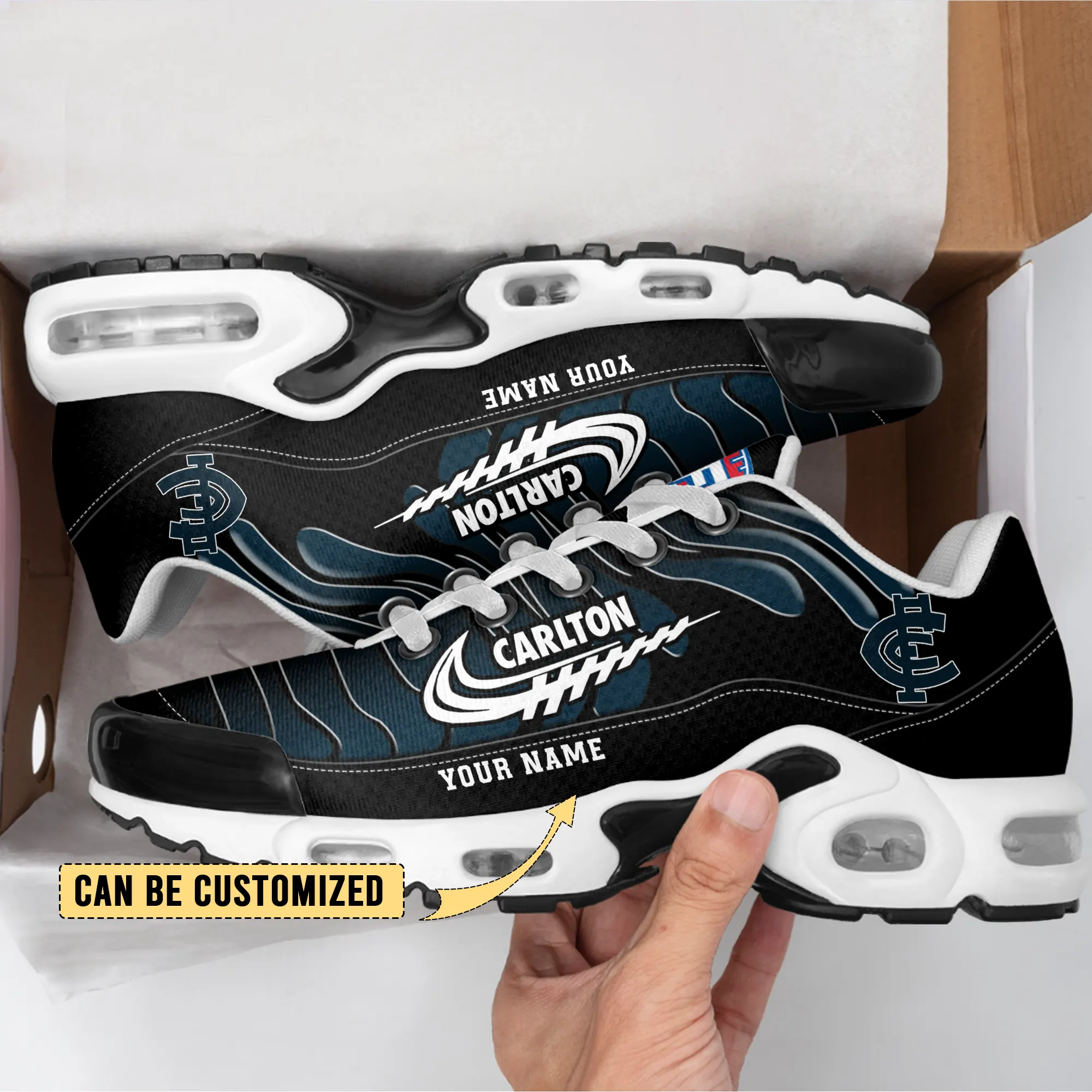 Carlton Blues Sports Air Max Plus Sneakers For Men And Women Carlton Blues Sports Air Max Plus Sneakers For Men And Women