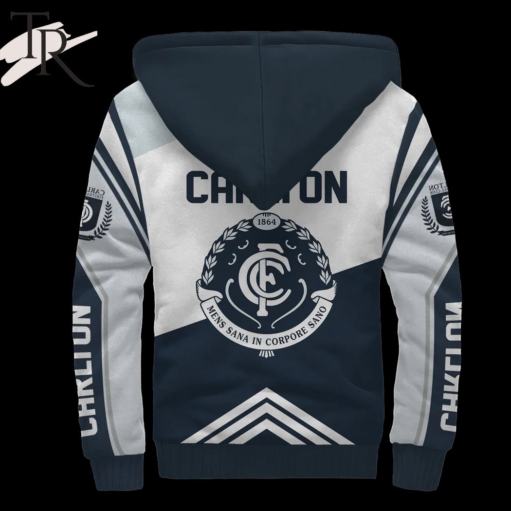 AFL Carlton Blues FC Fleece Hoodie Limited Edition AFL Carlton Blues FC Fleece Hoodie Limited Edition