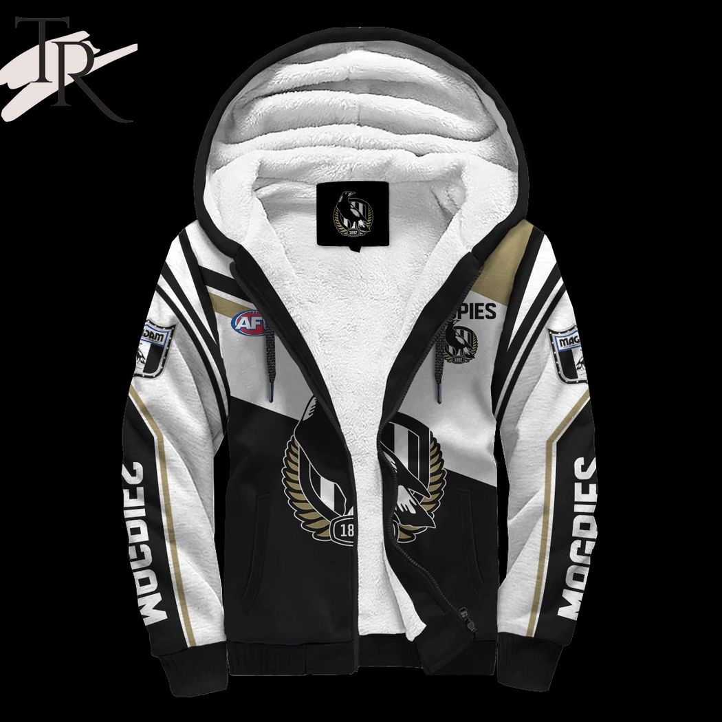 AFL Collingwood FC Fleece Hoodie Limited Edition AFL Collingwood FC Fleece Hoodie Limited Edition