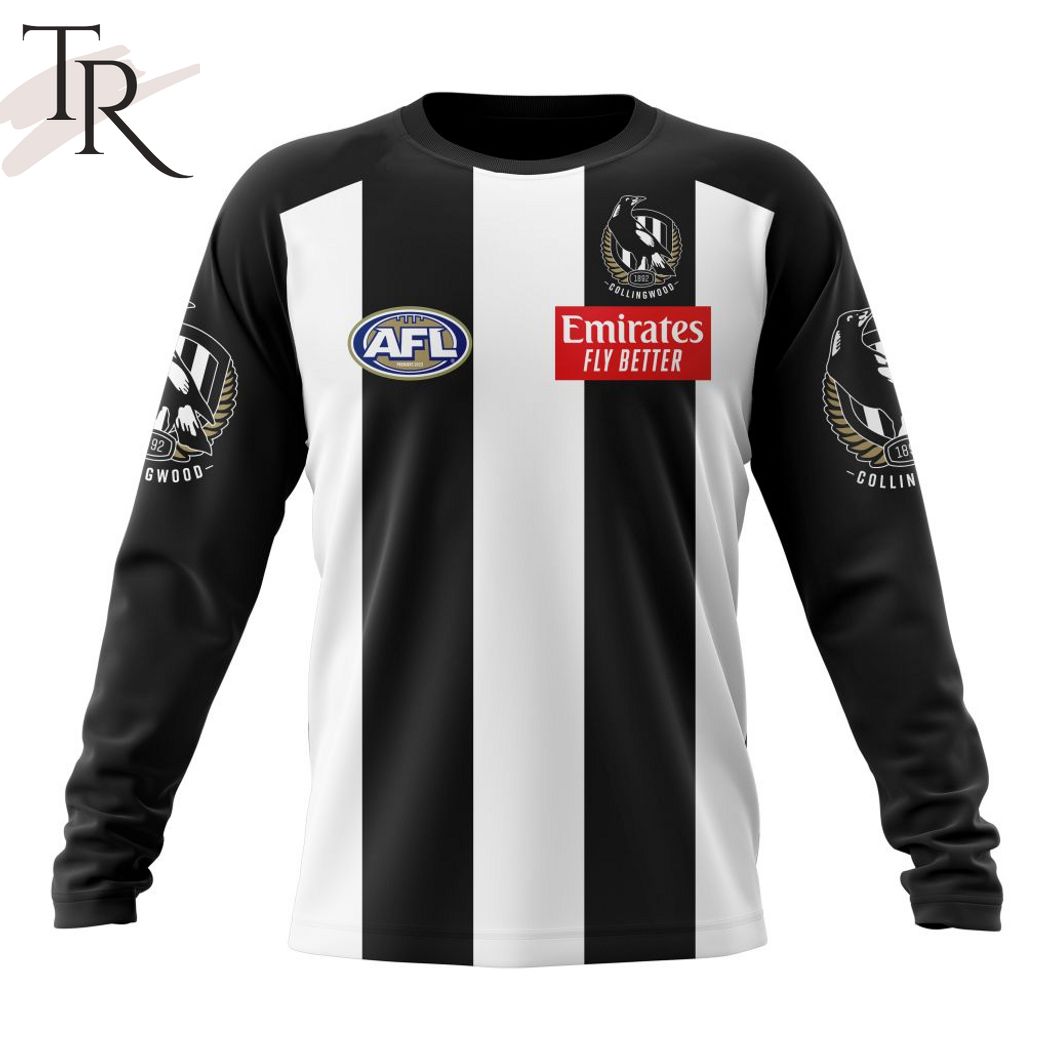 AFL Collingwood Football Club Personalized 2024 Home Hoodie AFL Collingwood Football Club Personalized 2024 Home Hoodie