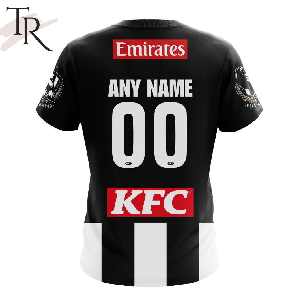AFL Collingwood Football Club Personalized 2024 Home Hoodie AFL Collingwood Football Club Personalized 2024 Home Hoodie