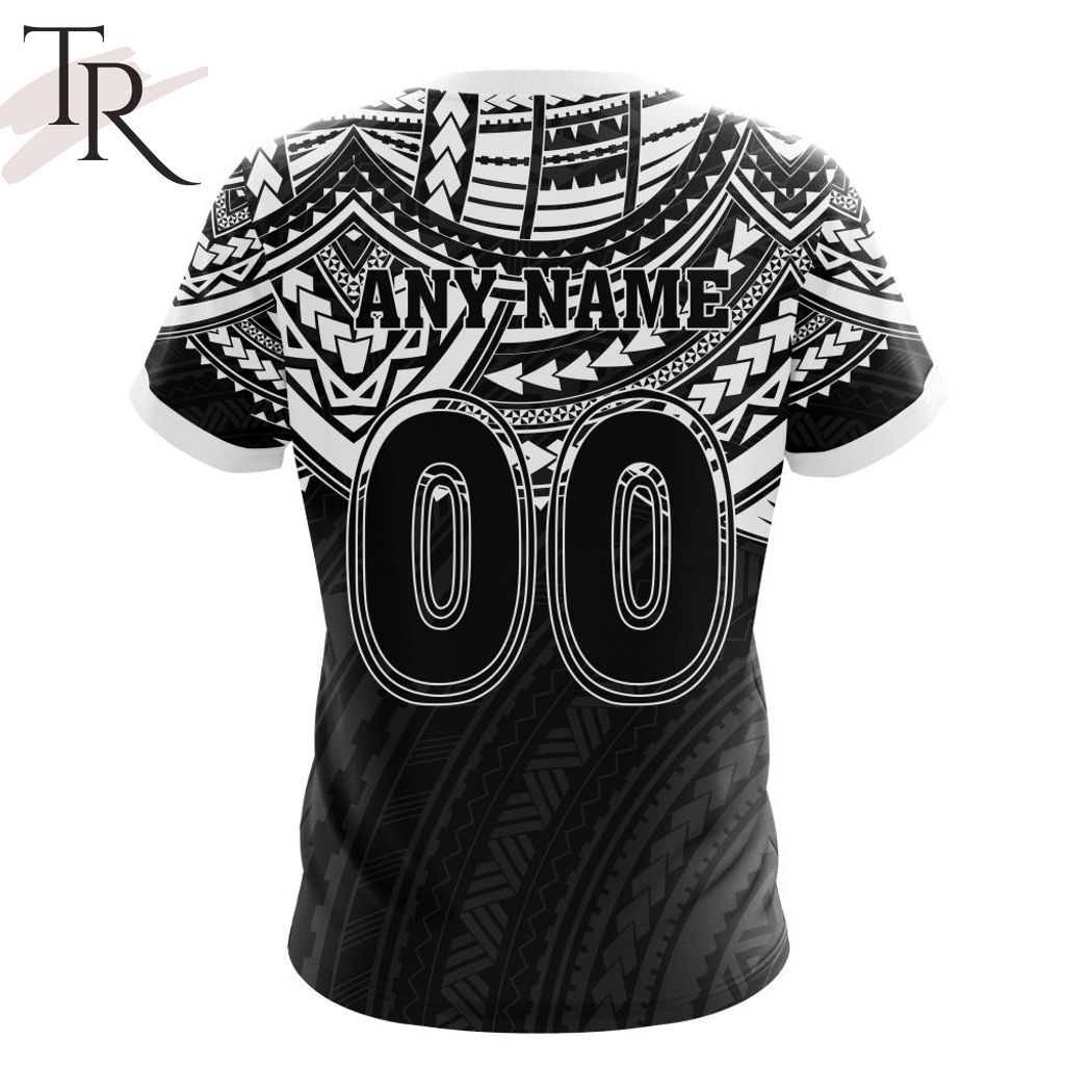 AFL Collingwood Football Club Polynesian Concept Kits Hoodie – Torunstyle AFL Collingwood Football Club Polynesian Concept Kits Hoodie – Torunstyle