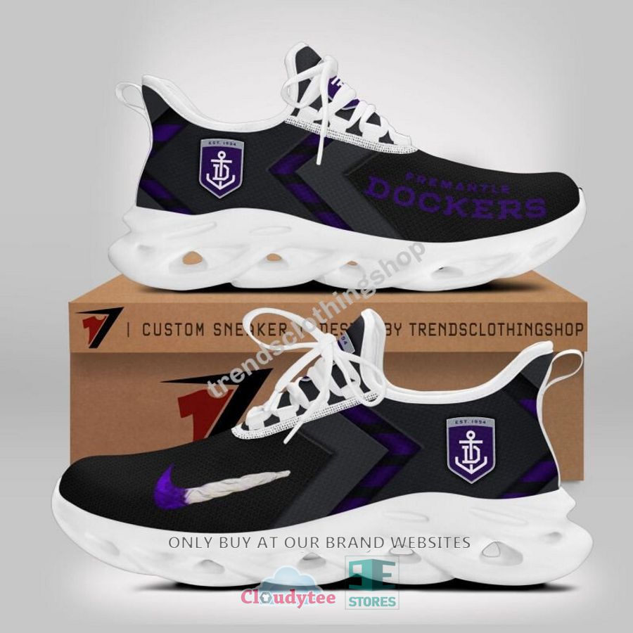 AFL Fremantle Dockers Black Limited Max Soul Shoes AFL Fremantle Dockers Black Limited Max Soul Shoes