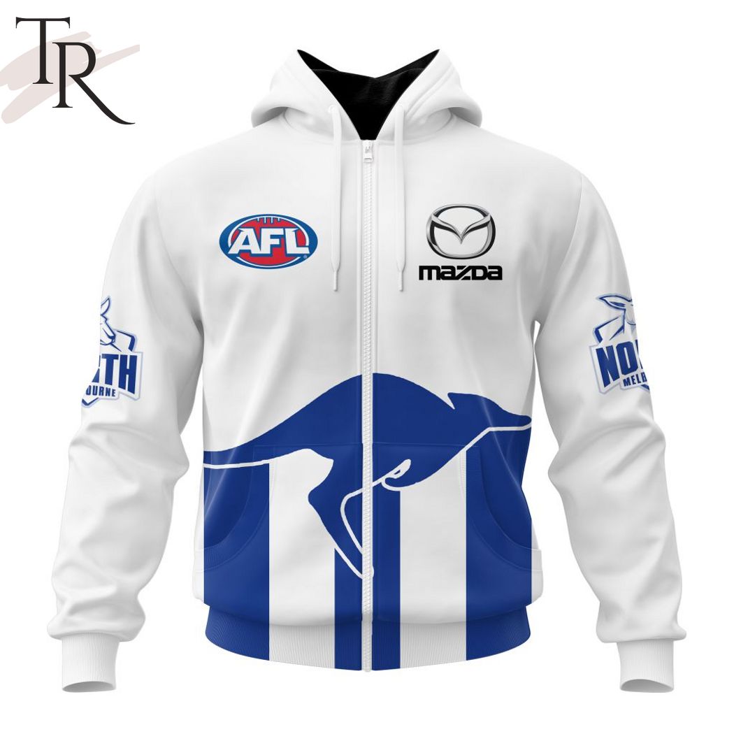 AFL North Melbourne Football Club Personalized 2024 Bounding Roo Hoodie AFL North Melbourne Football Club Personalized 2024 Bounding Roo Hoodie