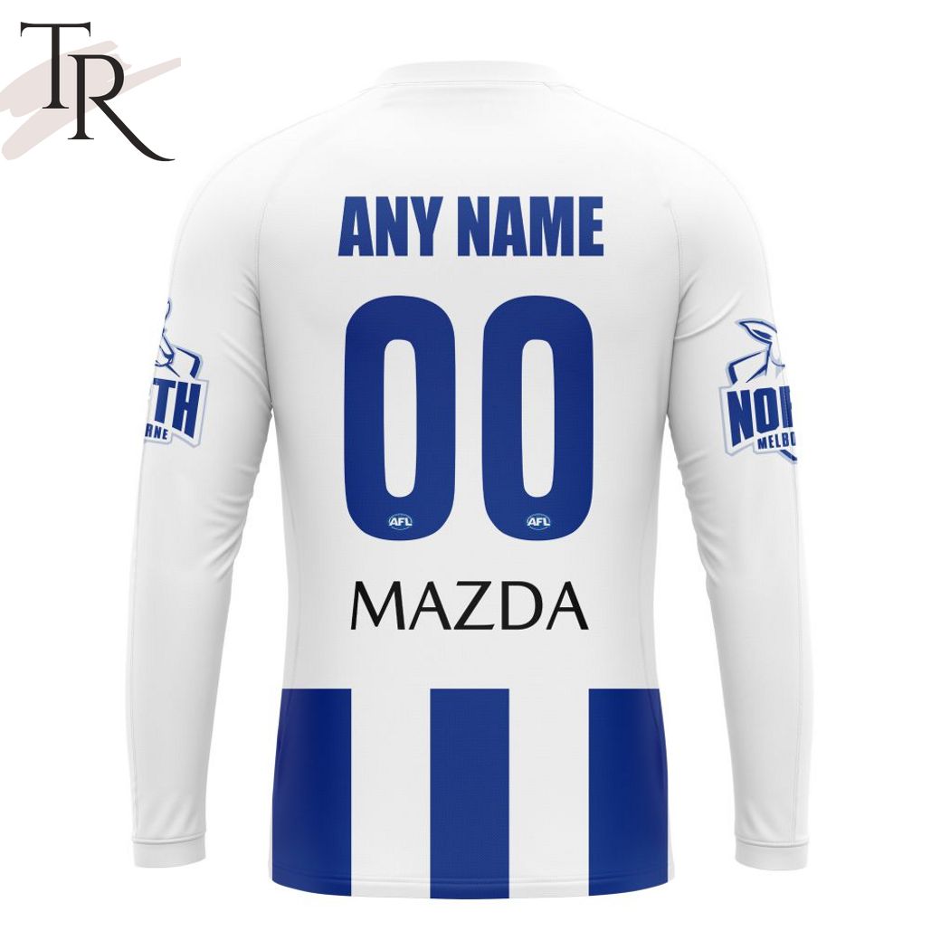 AFL North Melbourne Football Club Personalized 2024 Bounding Roo Hoodie AFL North Melbourne Football Club Personalized 2024 Bounding Roo Hoodie