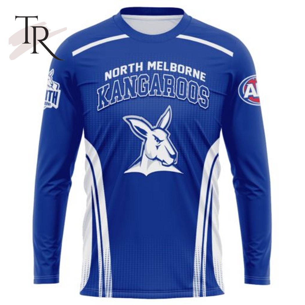 AFL North Melbourne Football Club Special Sideline Design Hoodie AFL North Melbourne Football Club Special Sideline Design Hoodie