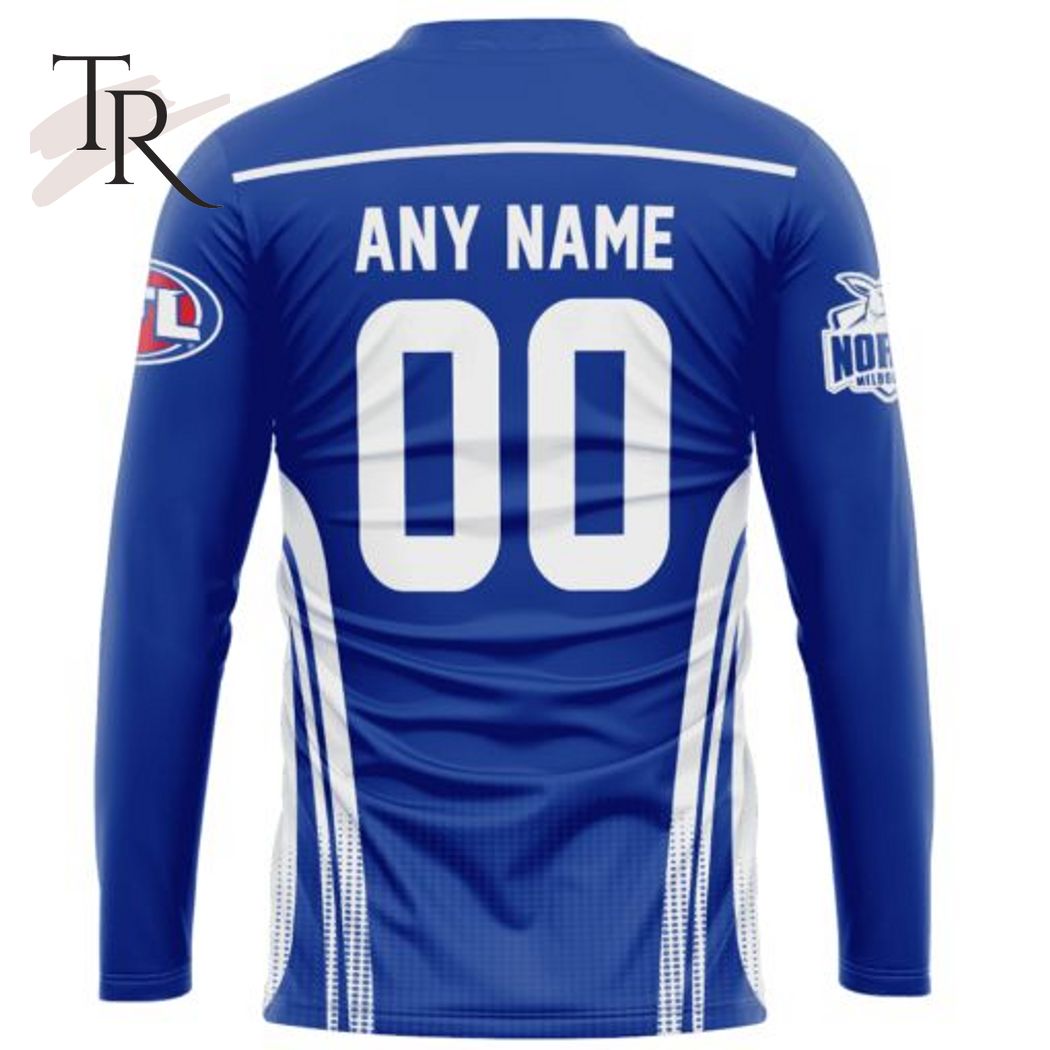 AFL North Melbourne Football Club Special Sideline Design Hoodie AFL North Melbourne Football Club Special Sideline Design Hoodie
