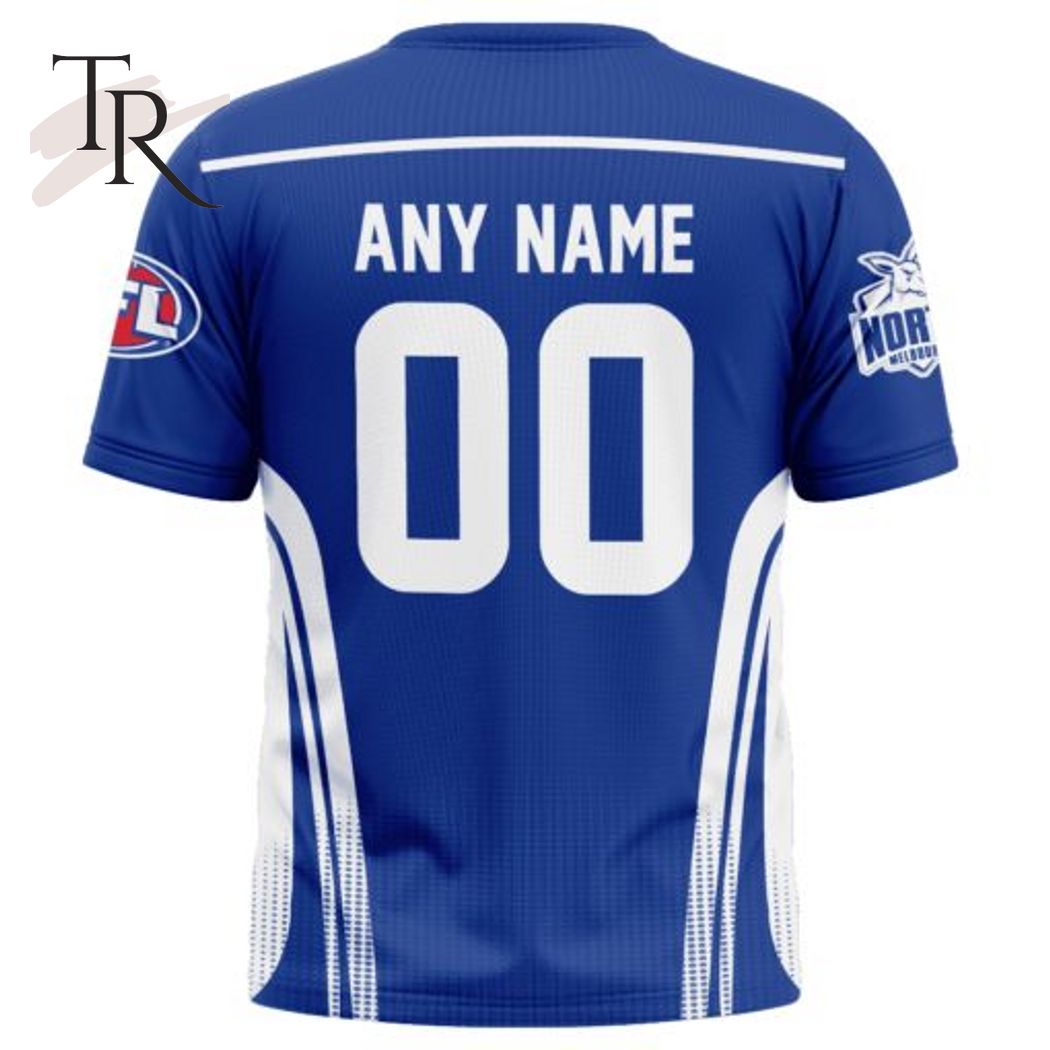 AFL North Melbourne Football Club Special Sideline Design Hoodie AFL North Melbourne Football Club Special Sideline Design Hoodie