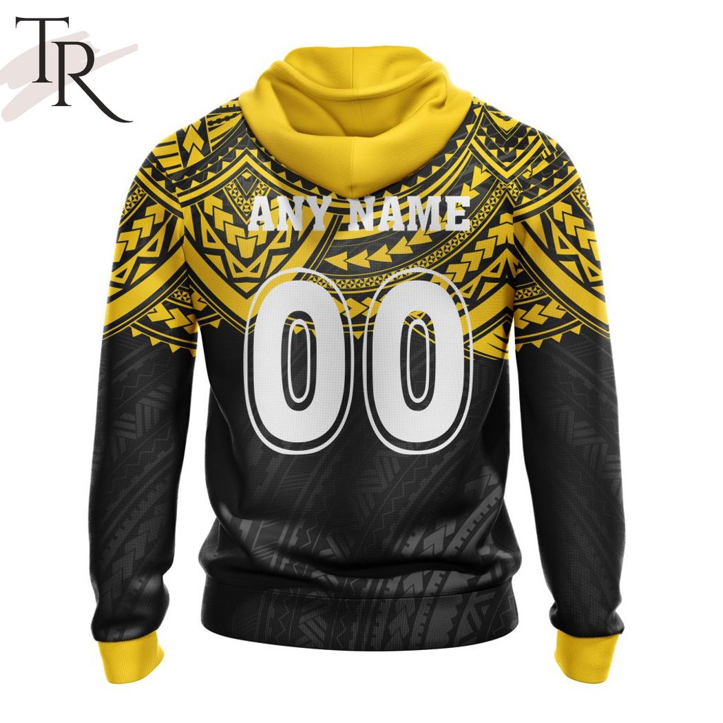 AFL Richmond Tigers Polynesian Concept Kits Hoodie – Torunstyle AFL Richmond Tigers Polynesian Concept Kits Hoodie – Torunstyle