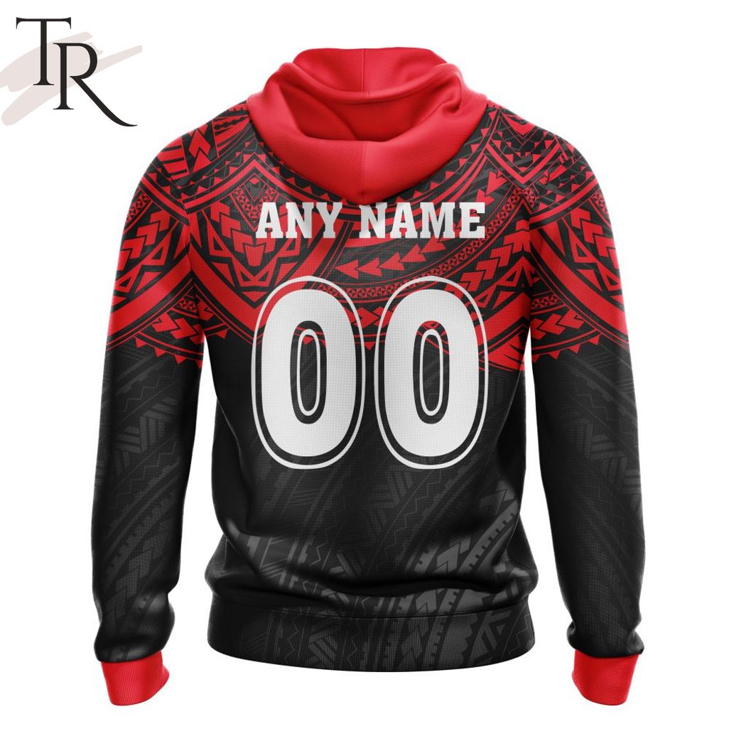 AFL St Kilda Football Club Polynesian Concept Kits Hoodie – Torunstyle AFL St Kilda Football Club Polynesian Concept Kits Hoodie – Torunstyle