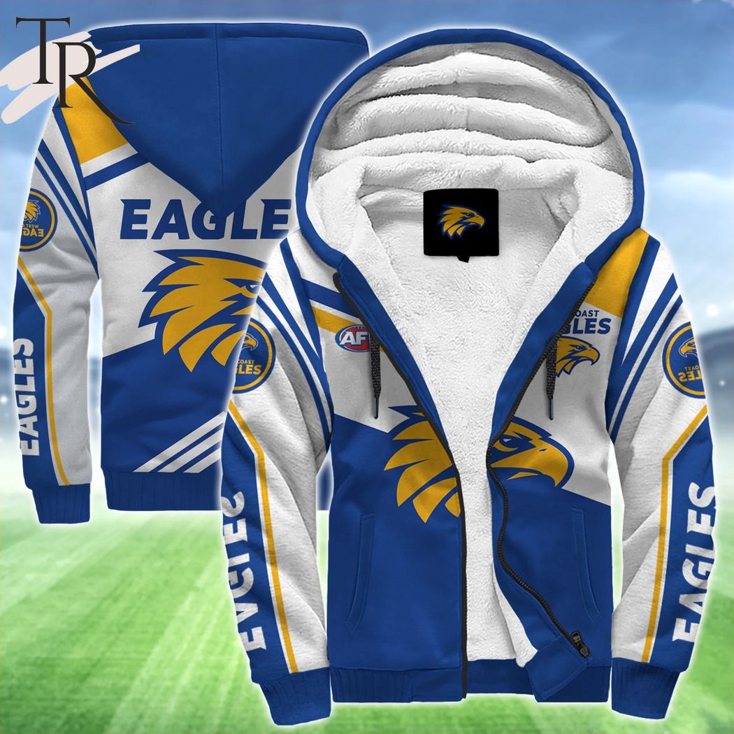 AFL West Coast Eagles FC Fleece Hoodie Limited Edition AFL West Coast Eagles FC Fleece Hoodie Limited Edition