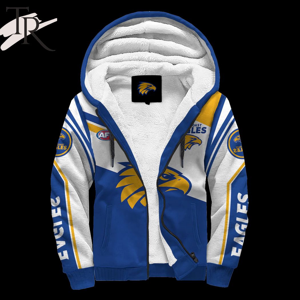 AFL West Coast Eagles FC Fleece Hoodie Limited Edition AFL West Coast Eagles FC Fleece Hoodie Limited Edition