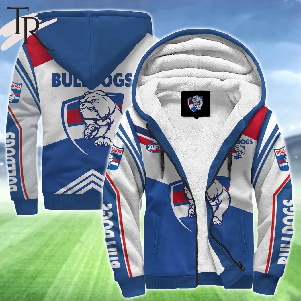 AFL Western Bulldogs FC Fleece Hoodie Limited Edition AFL Western Bulldogs FC Fleece Hoodie Limited Edition