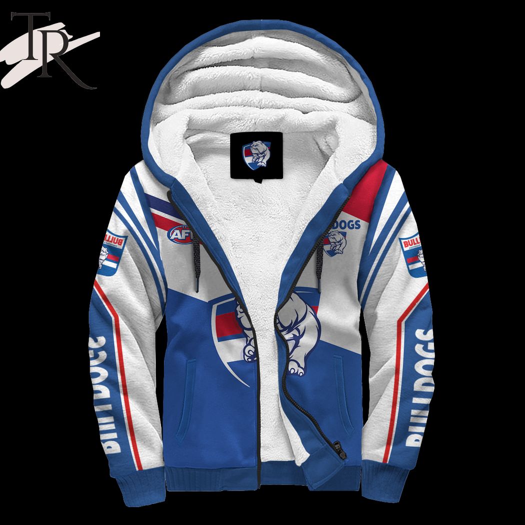 AFL Western Bulldogs FC Fleece Hoodie Limited Edition AFL Western Bulldogs FC Fleece Hoodie Limited Edition