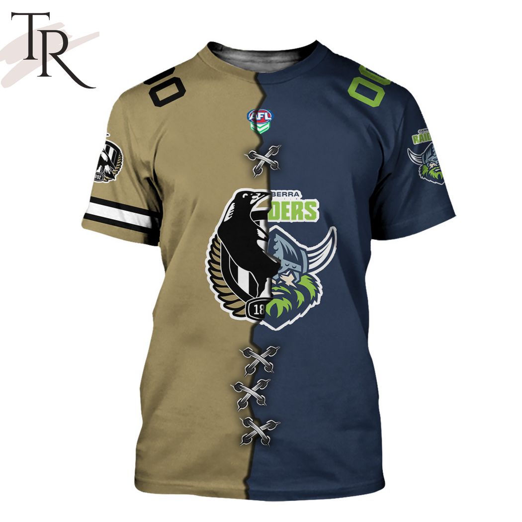 AFL x NRL Special Design Collection Select Any 2 Teams to Mix and Match! T-Shirt – soulcals.com AFL x NRL Special Design Collection Select Any 2 Teams to Mix and Match! T-Shirt – soulcals.com