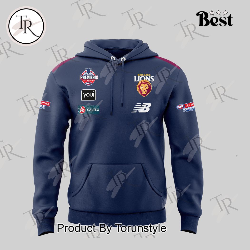 Brisbane Lions 2024 AFL Premiers Four Times Hoodie – Torunstyle Brisbane Lions 2024 AFL Premiers Four Times Hoodie – Torunstyle