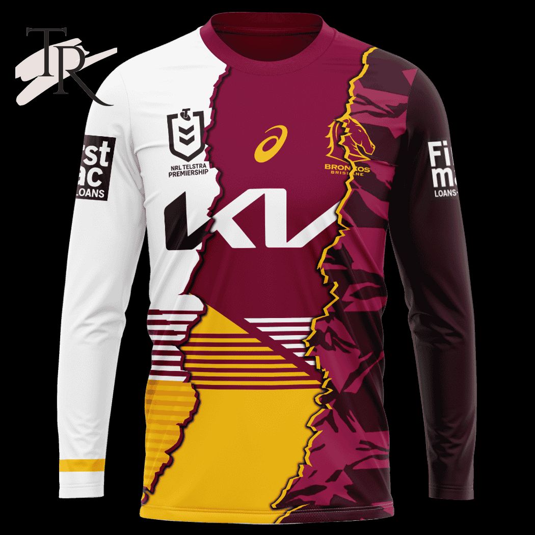 Custom Name And Number Brisbane Broncos NRL 2023 Mix Jerseys Hoodie 3D Custom Name And Number Brisbane Broncos NRL 2023 Mix Jerseys Hoodie 3D