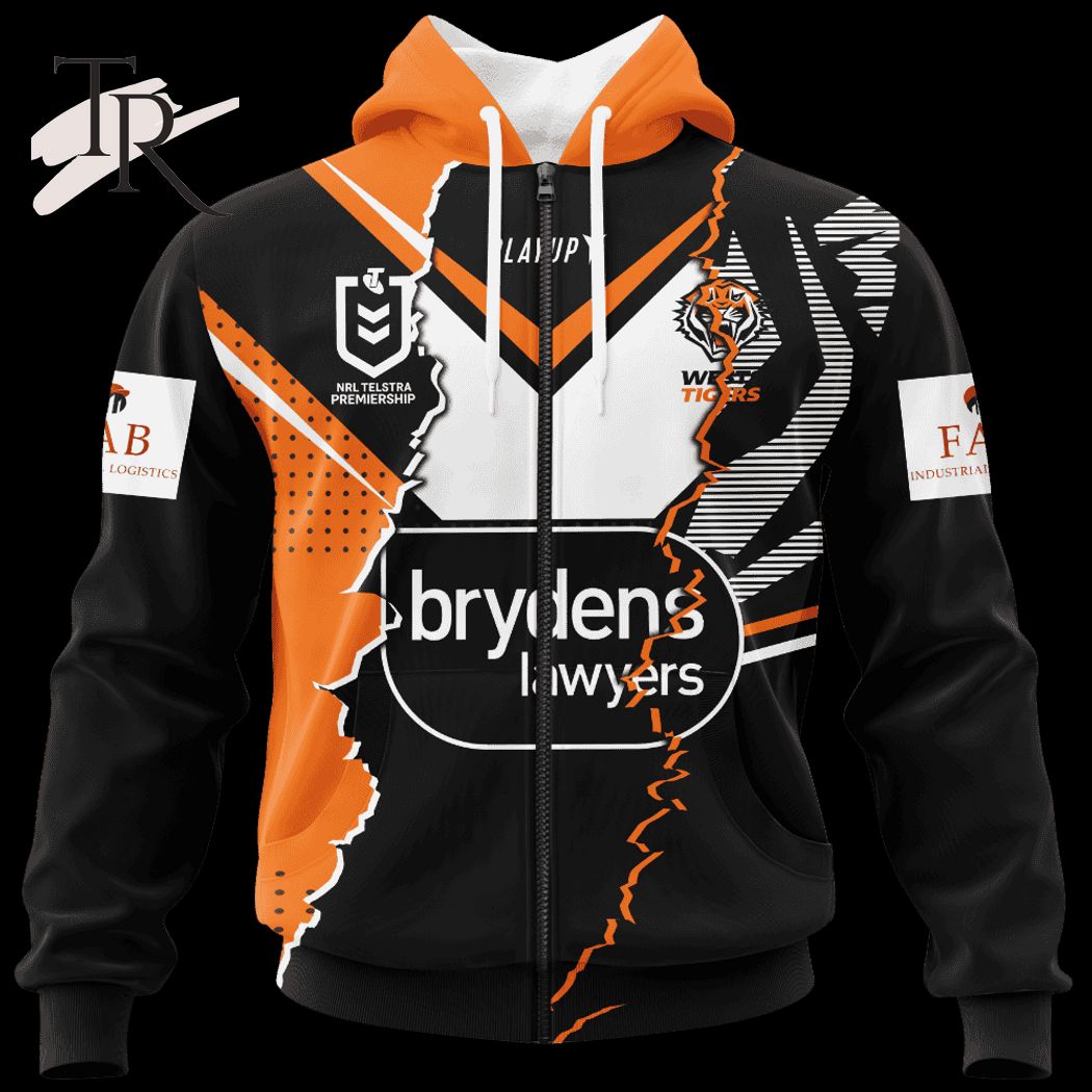 Custom Name And Number Wests Tigers NRL 2023 Mix Jerseys Hoodie 3D Custom Name And Number Wests Tigers NRL 2023 Mix Jerseys Hoodie 3D