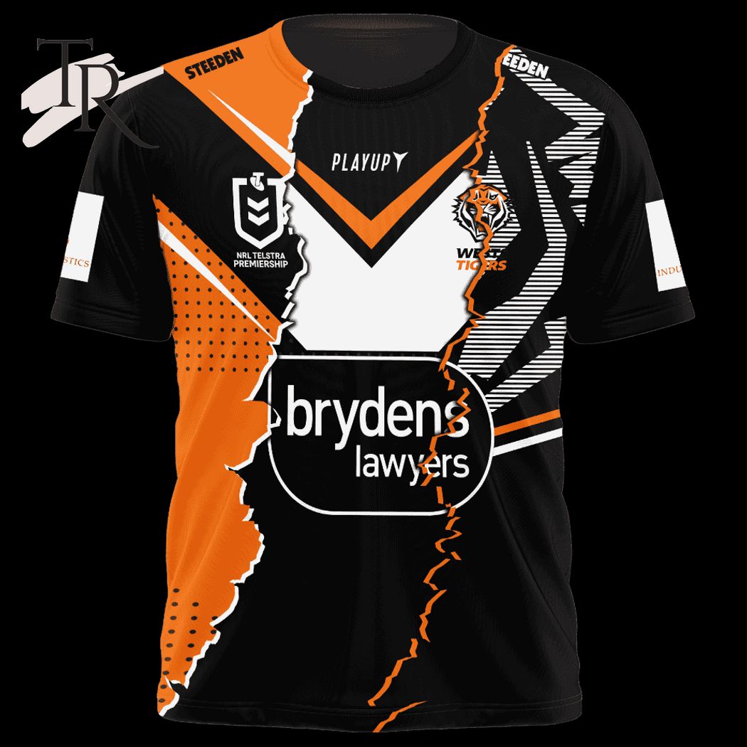 Custom Name And Number Wests Tigers NRL 2023 Mix Jerseys Hoodie 3D Custom Name And Number Wests Tigers NRL 2023 Mix Jerseys Hoodie 3D