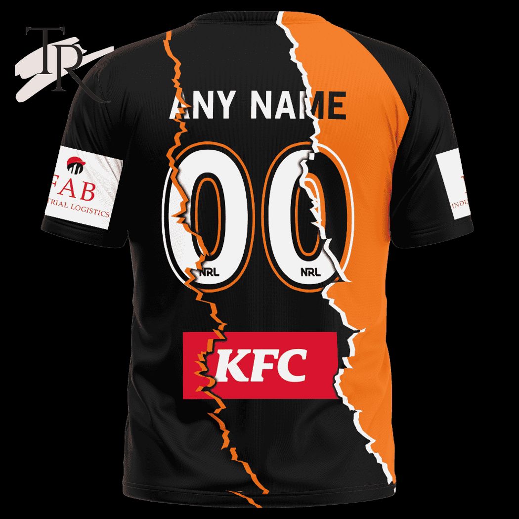Custom Name And Number Wests Tigers NRL 2023 Mix Jerseys Hoodie 3D Custom Name And Number Wests Tigers NRL 2023 Mix Jerseys Hoodie 3D