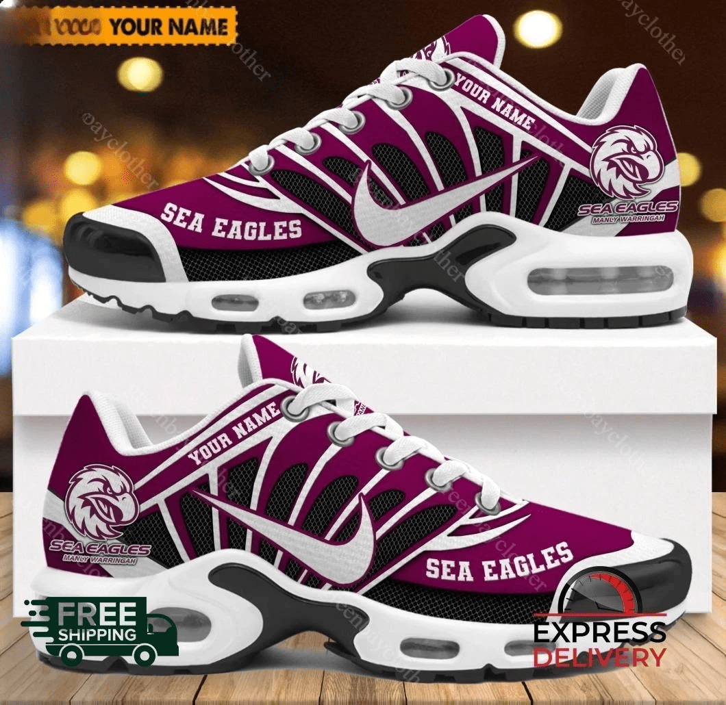 Personalized Manly Warringah Sea Eagles TN Shoes Running Sneakers-V091712 Personalized Manly Warringah Sea Eagles TN Shoes Running Sneakers-V091712