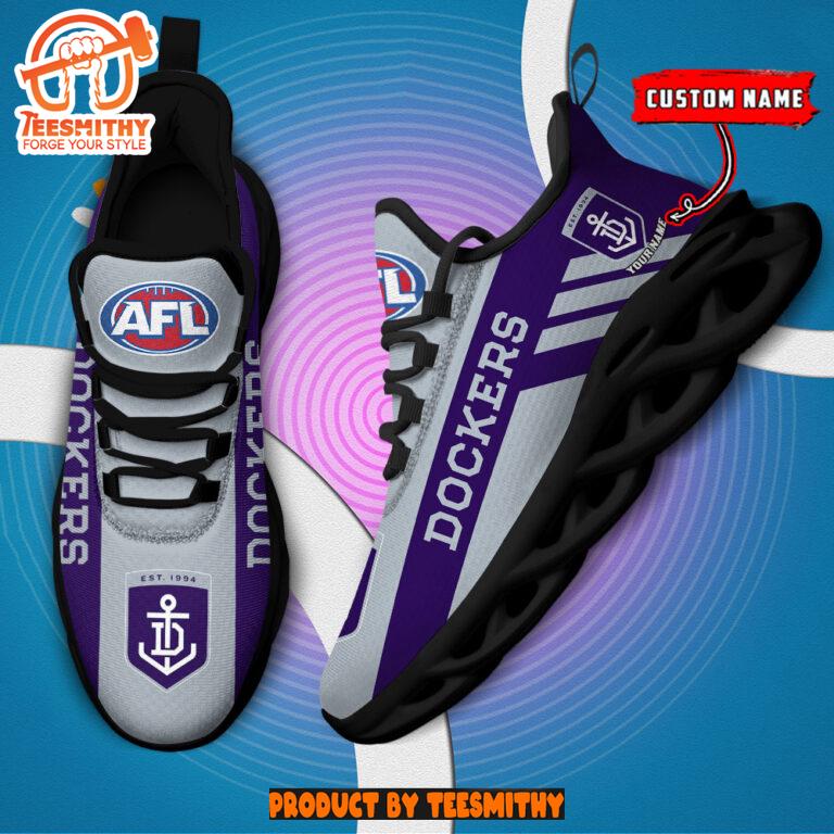 Fremantle Dockers Max Soul Shoes Personalized AFL Max Soul Shoes-Soulcals.com Fremantle Dockers Max Soul Shoes Personalized AFL Max Soul Shoes-Soulcals.com