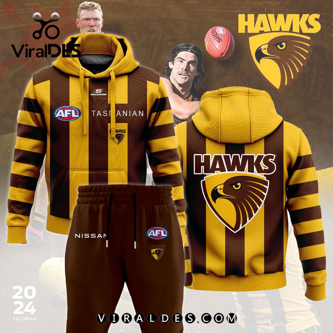 Hawthorn Hawks AFL Combo 2024 Hoodie, Jogger Limited Edition Hawthorn Hawks AFL Combo 2024 Hoodie, Jogger Limited Edition