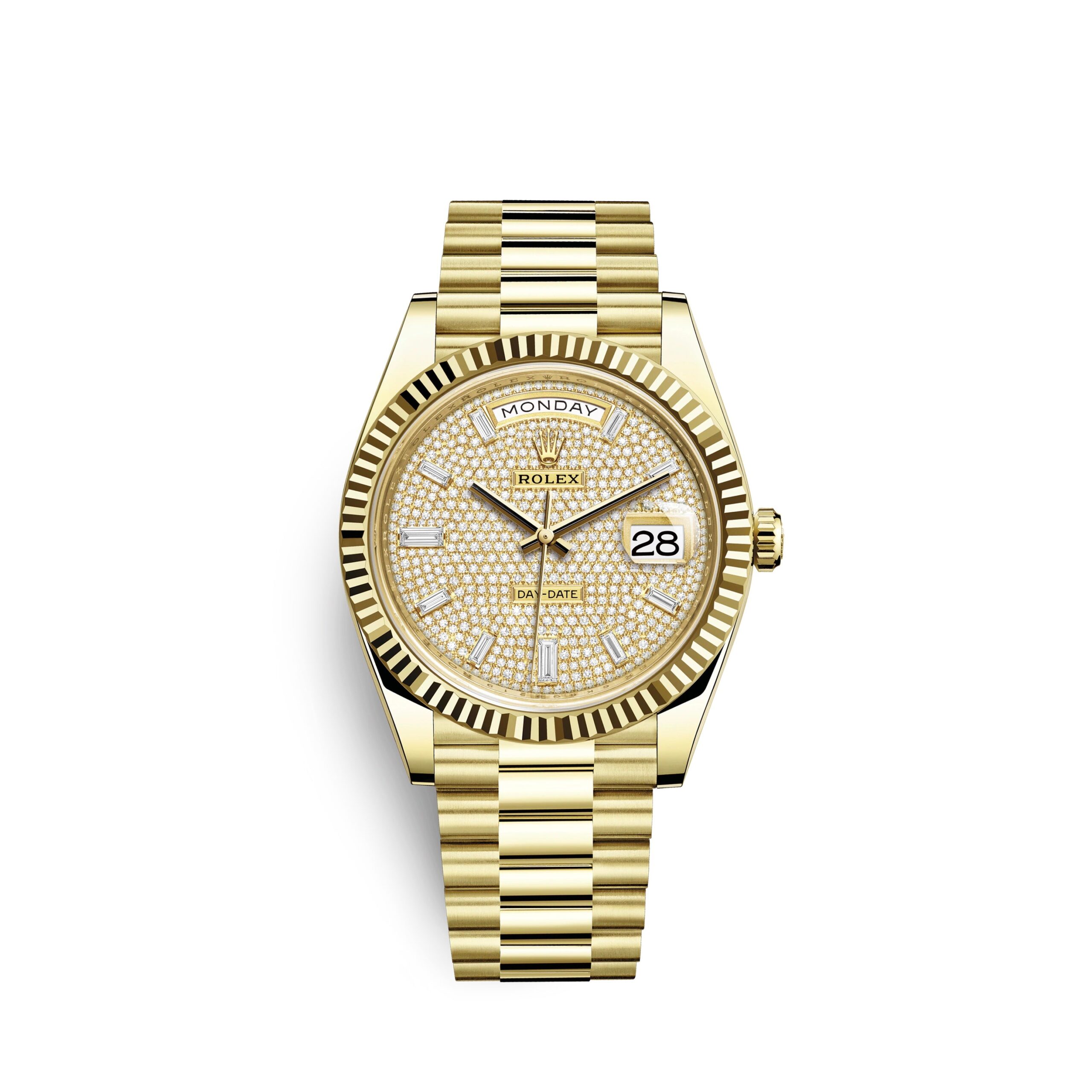 Rolex Day-Date, 40mm, 18k Yellow Gold, Ref# 228238-0054 1:1 Rolex Day-Date, 40mm, 18k Yellow Gold, Ref# 228238-0054 1:1