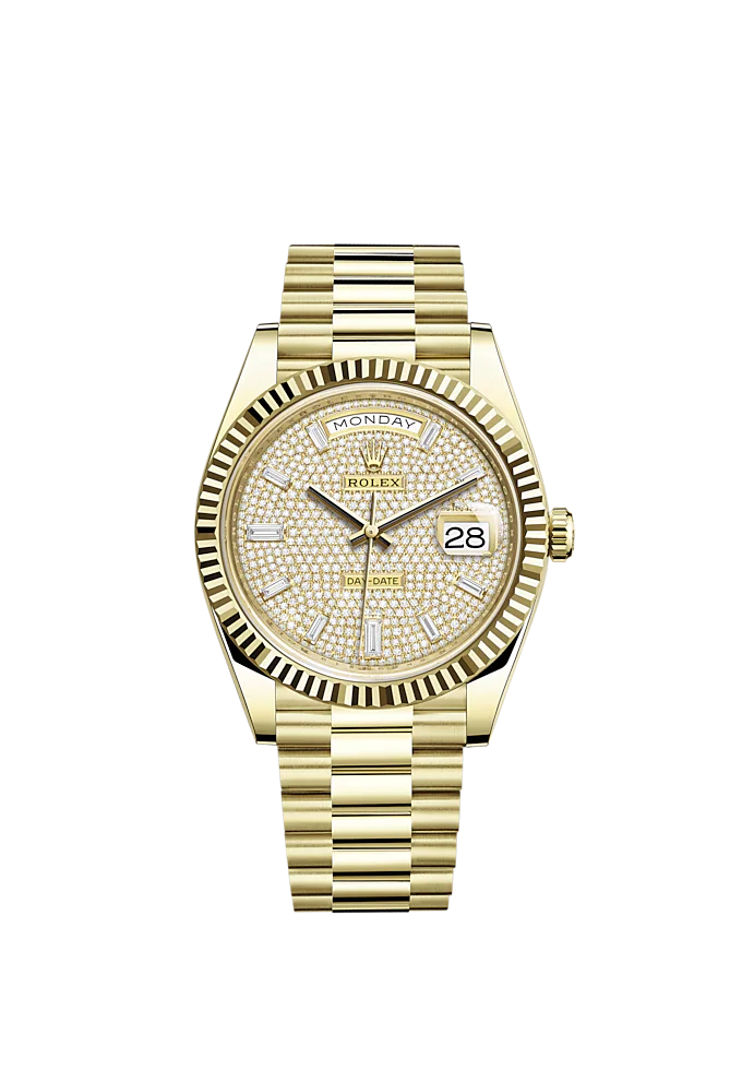 Rolex Day-Date, 40mm, 18k Yellow Gold, Ref# 228238-0054 1:1 Rolex Day-Date, 40mm, 18k Yellow Gold, Ref# 228238-0054 1:1