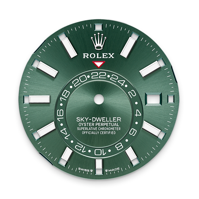 Rolex Sky-Dweller, 42mm, Oystersteel and 18k White Gold, Green, Jubilee, Ref# 336934-0002 1:1 Rolex Sky-Dweller, 42mm, Oystersteel and 18k White Gold, Green, Jubilee, Ref# 336934-0002 1:1