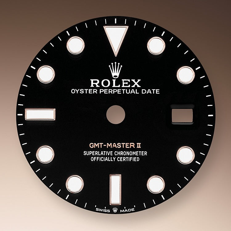 Rolex GMT-Master II Rootbeer, 18k Everose gold, 40mm, Ref# 126715chnr-0001 1:1 Rolex GMT-Master II Rootbeer, 18k Everose gold, 40mm, Ref# 126715chnr-0001 1:1
