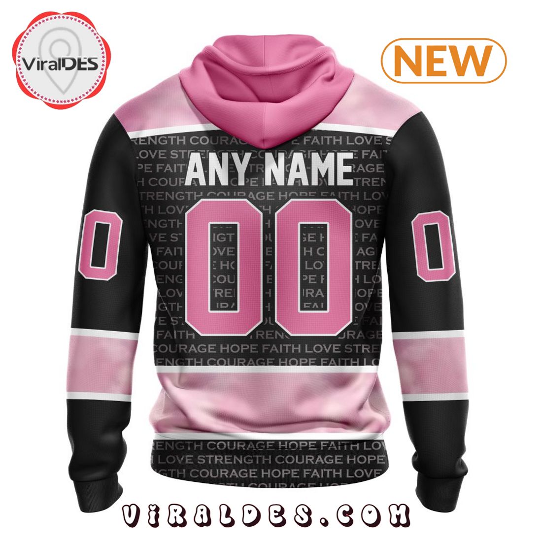 NHL Vegas Golden Knights Special Pink Fight Breast Cancer Design Hoodie NHL Vegas Golden Knights Special Pink Fight Breast Cancer Design Hoodie
