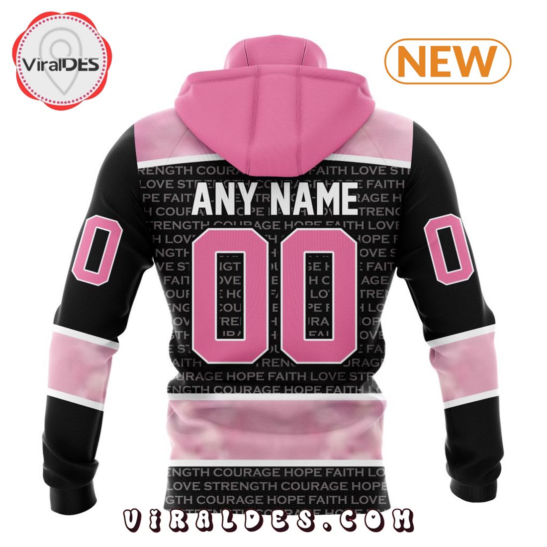 NHL Vegas Golden Knights Special Pink Fight Breast Cancer Design Hoodie NHL Vegas Golden Knights Special Pink Fight Breast Cancer Design Hoodie