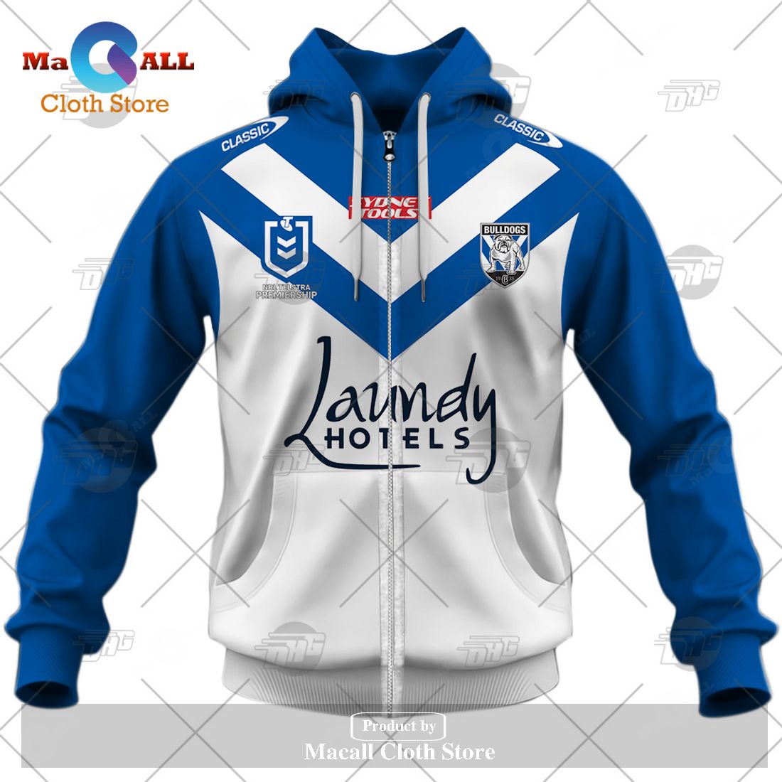 Personalize NRL Canterbury-Bankstown Bulldogs 2023 Home Jersey Hoodie Sweatshirt 3D -soulcals Personalize NRL Canterbury-Bankstown Bulldogs 2023 Home Jersey Hoodie Sweatshirt 3D -soulcals